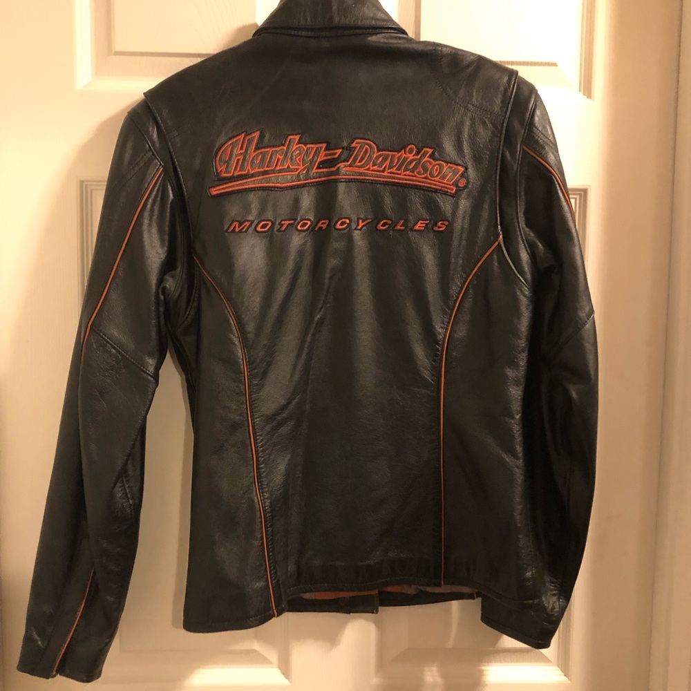 🔥Women’s Harley Davidson Leather Riding Jacket🔥